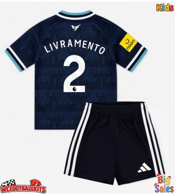 Newcastle United Tino Livramento #2 Replica Away Stadium Kit for Kids 2026-27 Short Sleeve (+ pants)